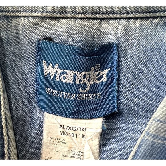 WRANGLER WESTERN WEAR SHIRT SIZE XL | B1‎ - Picture 3 of 5